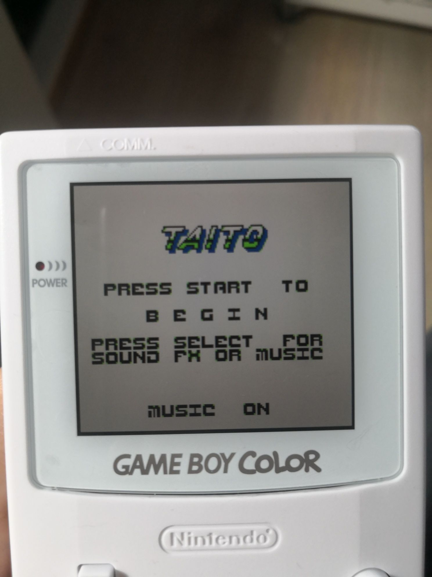 Taito Chase HQ Game boy