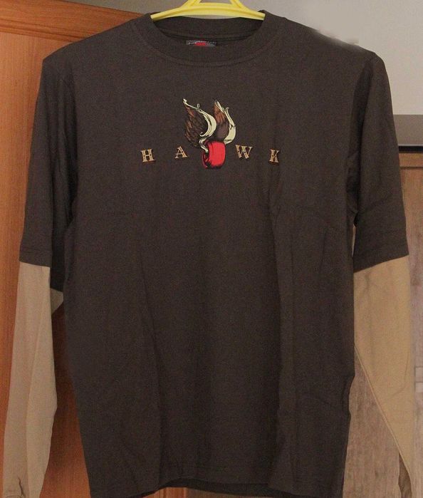 Футболка HAWK на довгий рукав. Лонгслів.