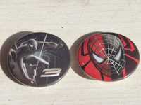 2 przypinki Spiderman