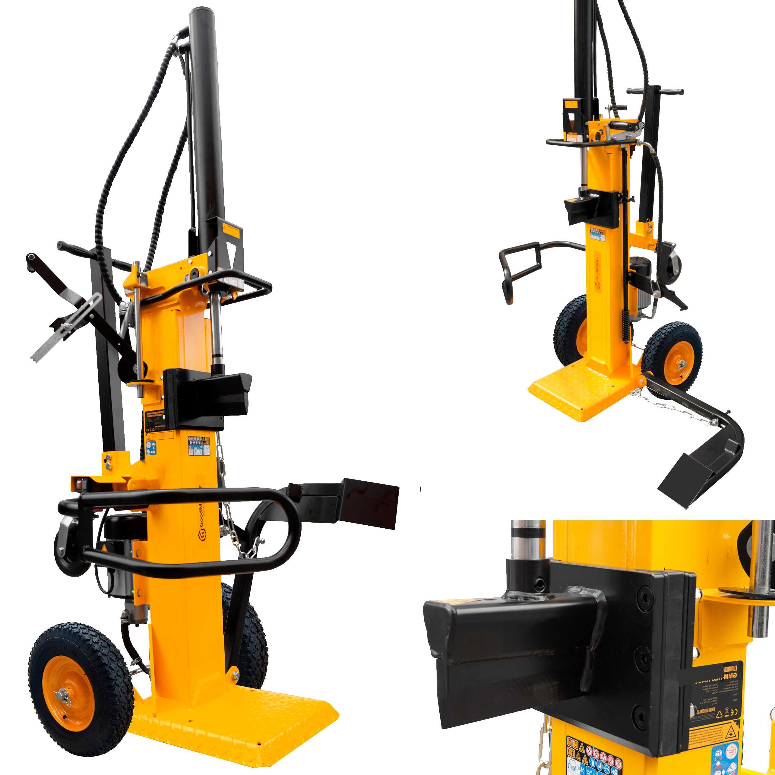 Łuparka pionowa do drewna hydrauliczna 16 Ton GMM-HLS1100V |WYSYŁKA|