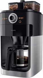 Ekspres przelewowy Philips Grind & Brew 1,2 l czarny