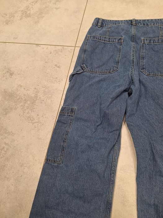 Spodnie Jeans z szerokimi nogawkami H&M