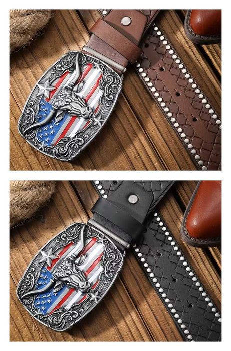 Вестерн ремень ковбойский