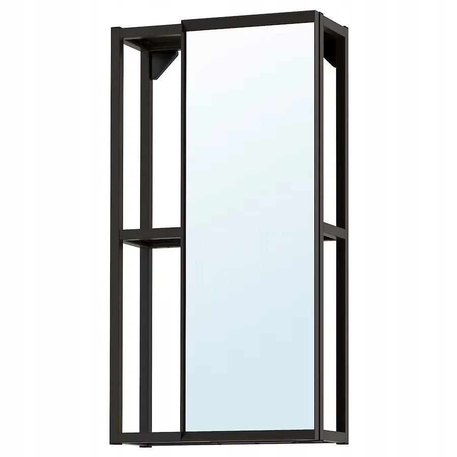 IKEA ENHET Szafka z lustrem antracyt 40x17x75 cm