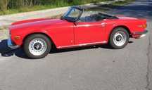 Triumph TR6 Clássico 1971