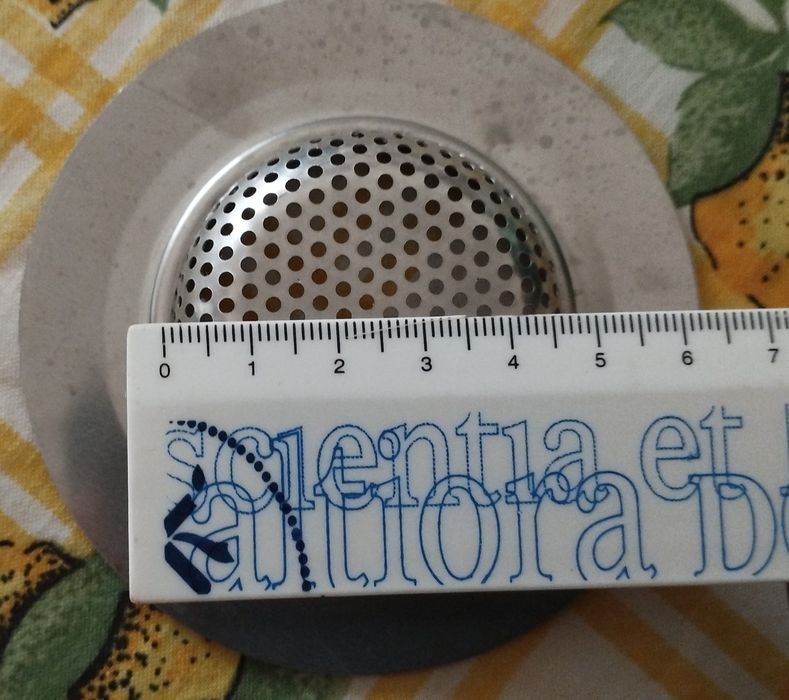 Filtro aço inoxidável para lava loiça