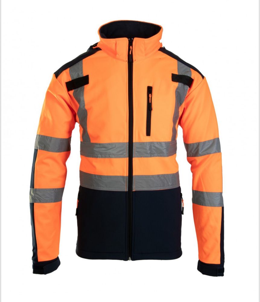 Kurtka ostrzegawcza softshell odblaskowy Brixton Flash