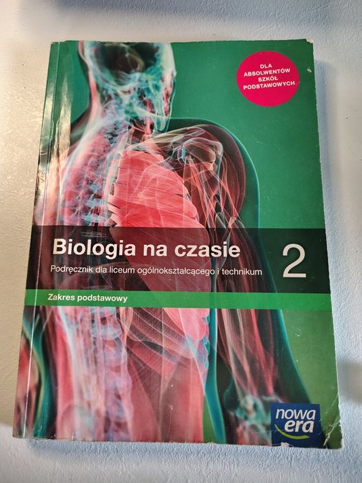 Biologia na czasie 2 podręcznik zakres podstawowy - nowa era