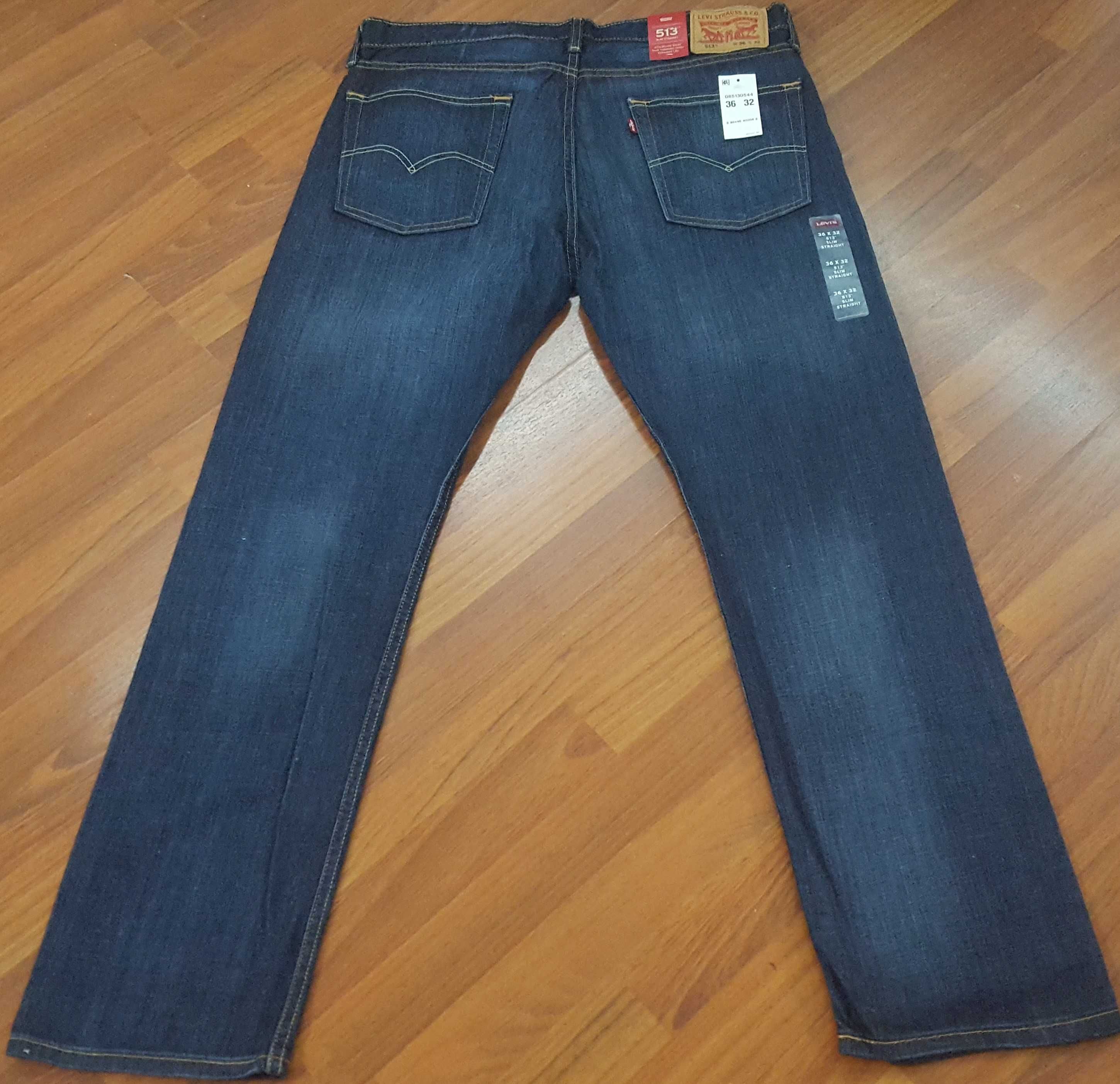 Мужские джинсы Levis 513 Оригинал США 36х32