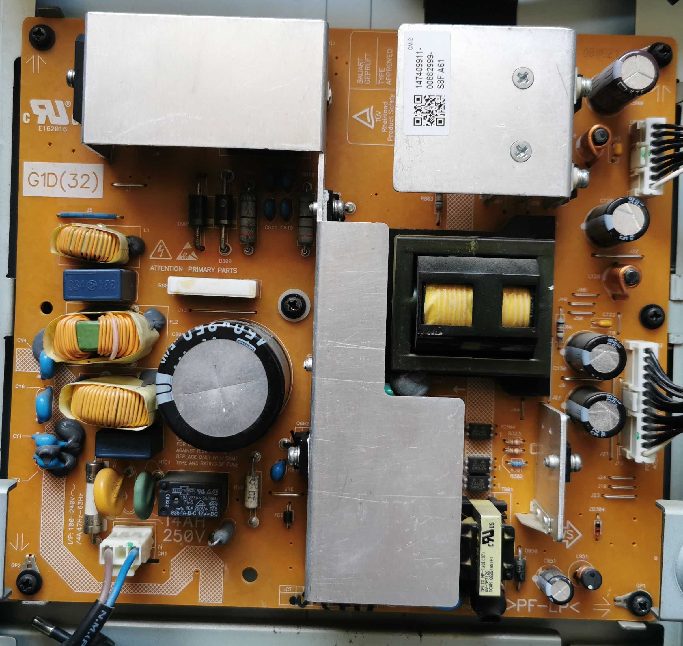 Części Sony KDL-32L4000 Płyta Główna Zasilacz TCON Elektronika Matrycy