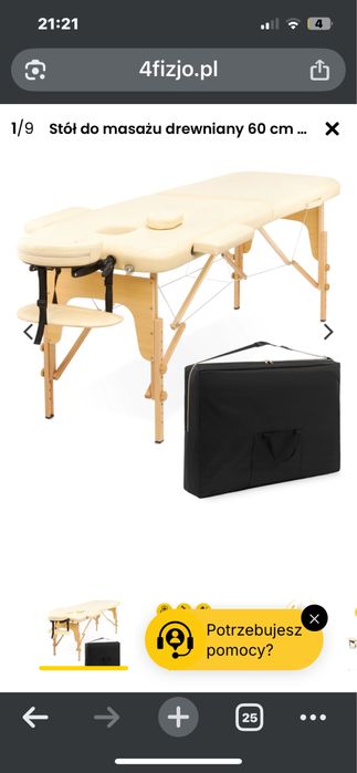 Stol do masazu  polecam krakow
