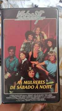 Filme "As mulheres de Sabado á noite" VHS