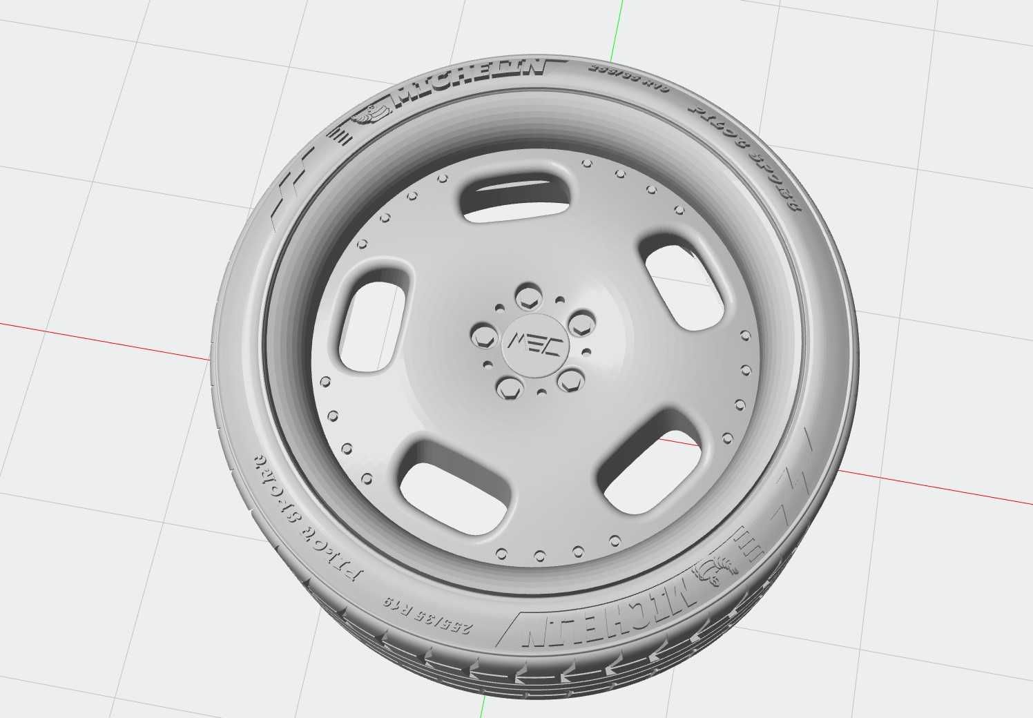 Felgi i akcesoriami do modeli 1/24, 1/18, DRUK 3D żywica