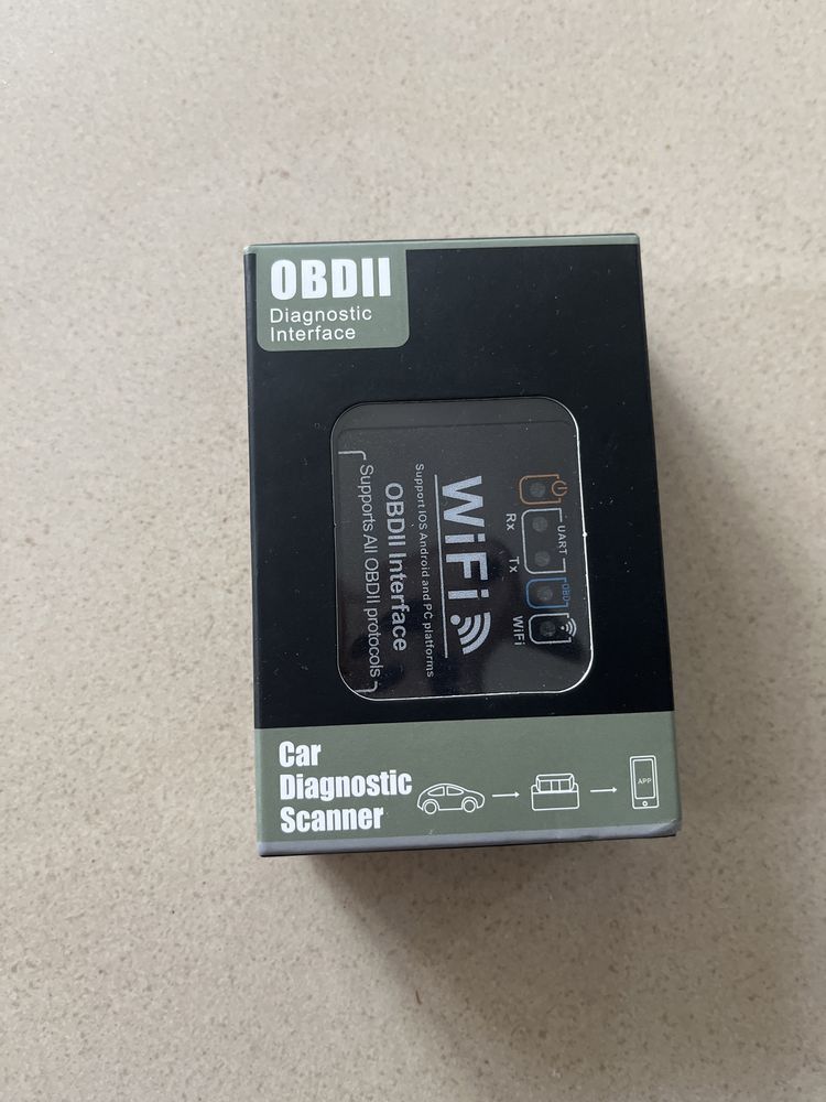 OBD II car diagnostyka scanner   Wi-Fi  bluetooth nowe