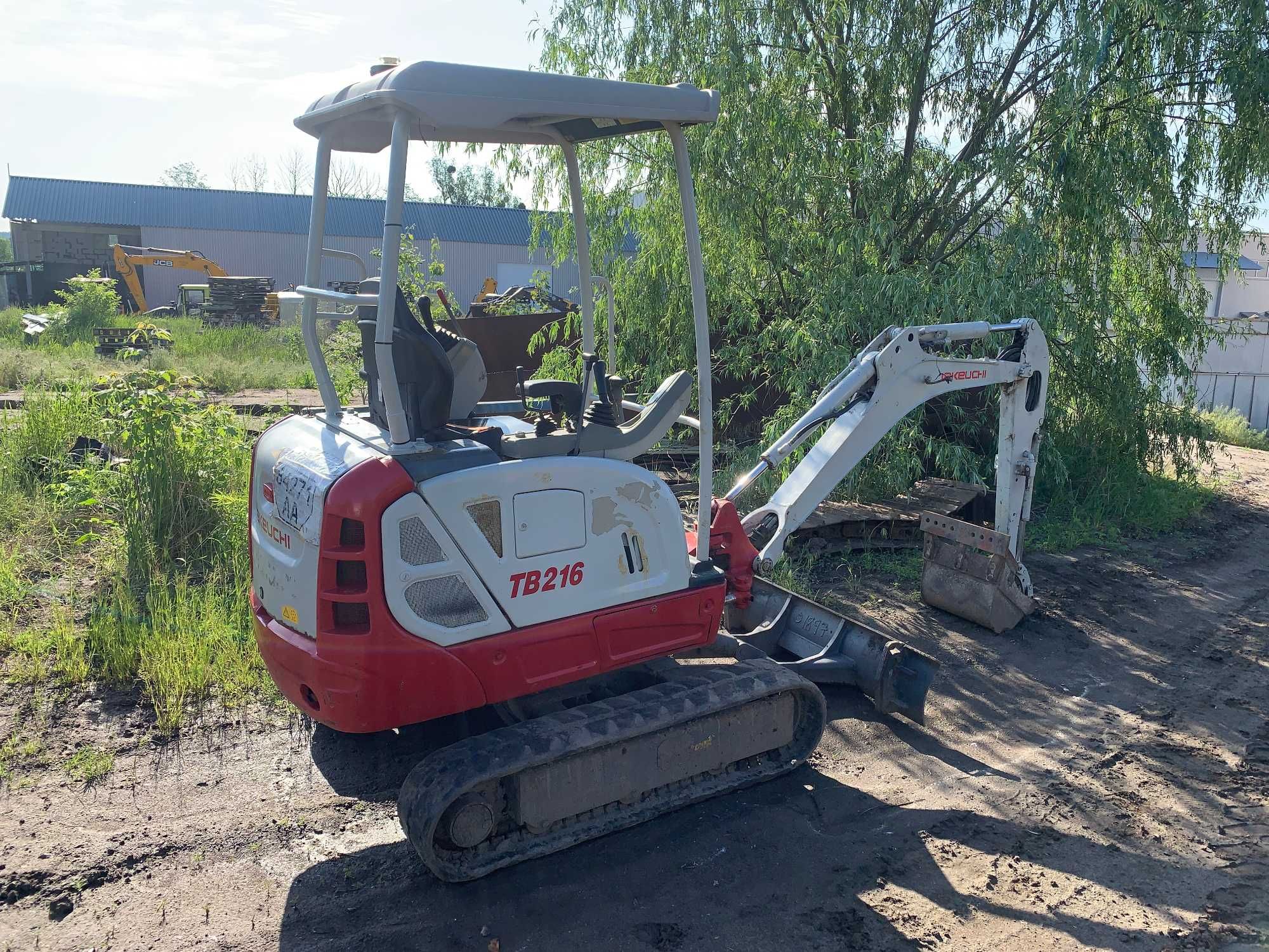 Міні-екскаватор Takeuchi TB 216 2014р