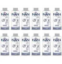 Nestle Nan Optipro Plus 2 Mleko  nastepne po 6 miesiacu 12x500ml
