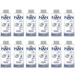 Nestle Nan Optipro Plus 2 Mleko  nastepne po 6 miesiacu 12x500ml