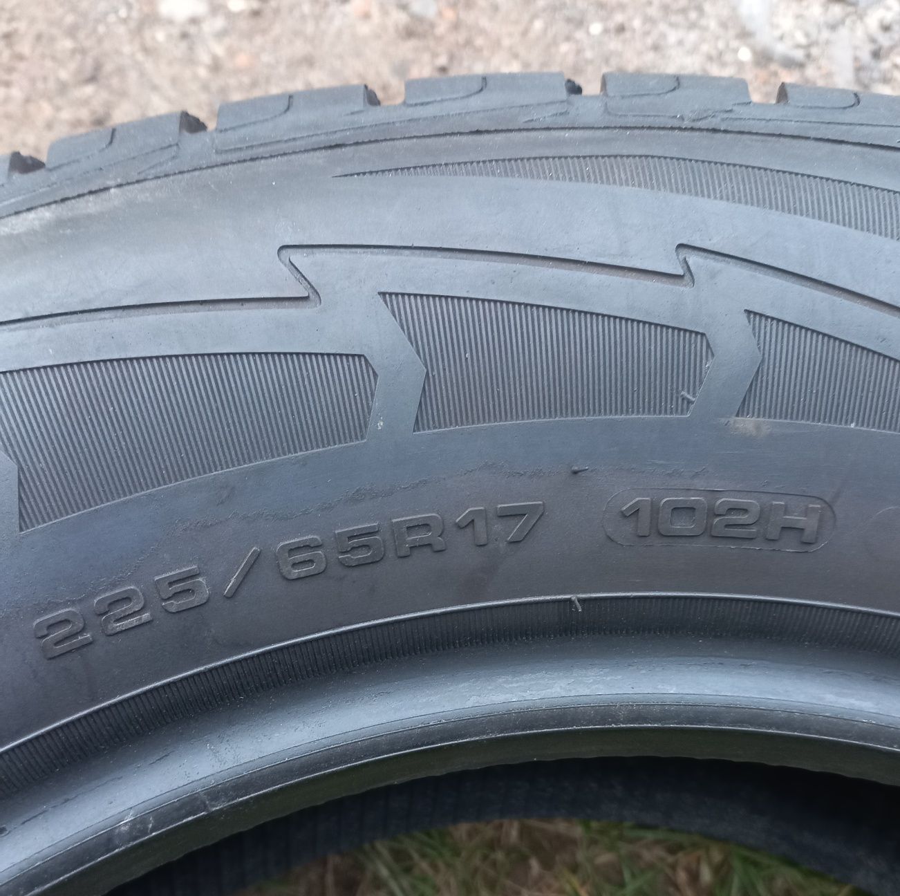 Шини зимові 4шт R17 GoodYear UltraGrip 225/65/17 вир. Німеччина 7мм.