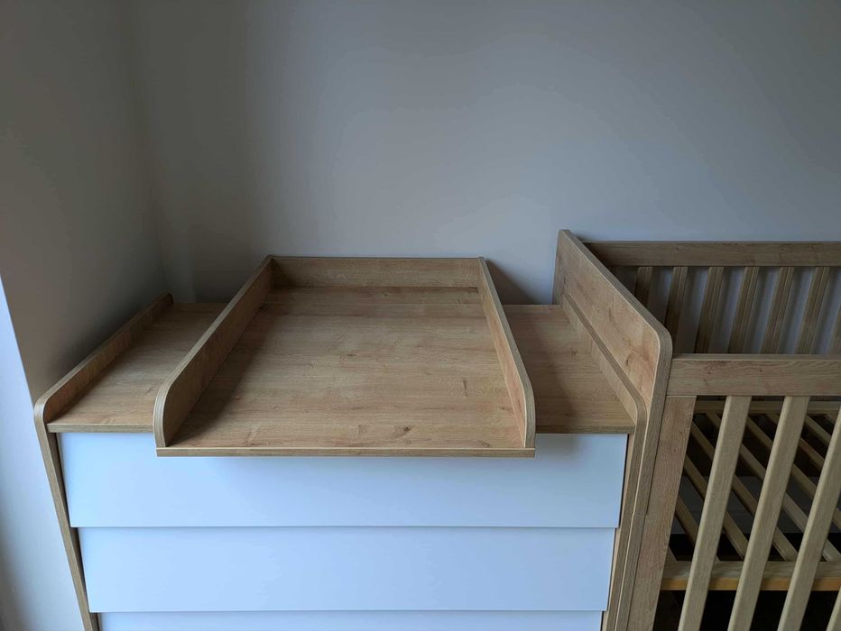 Łóżeczko + komoda + przewijak VOX Vintage