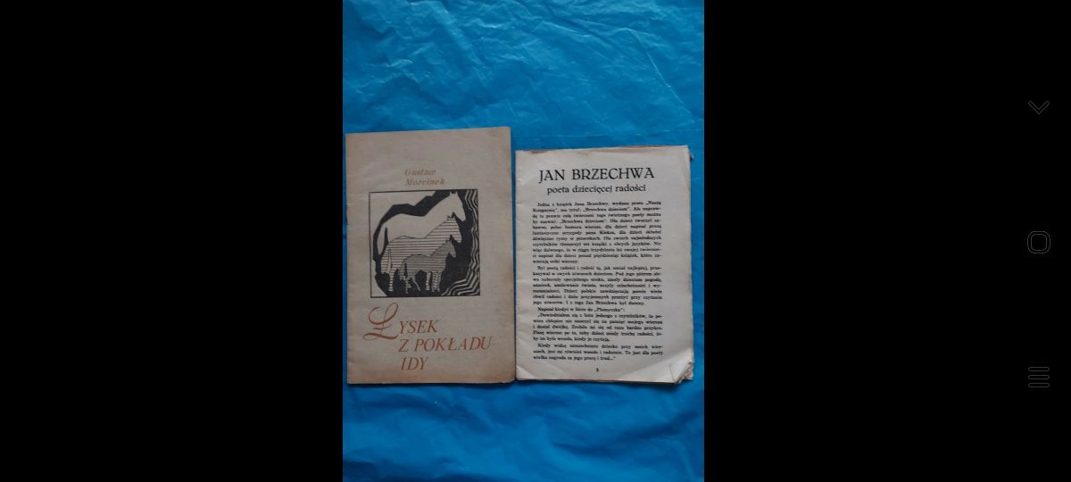 2 sztuki Książki dla dzieci Łysek z Pokładu Idy 1983 r ,Jan Brzechwa
