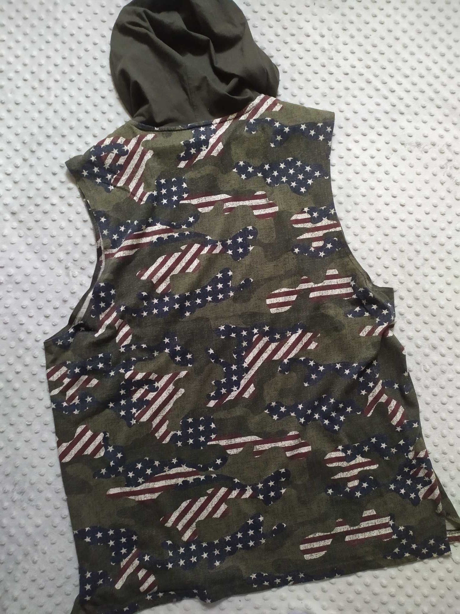 Bluzka damska bez rękawów Americano RAg XXL kamizelka