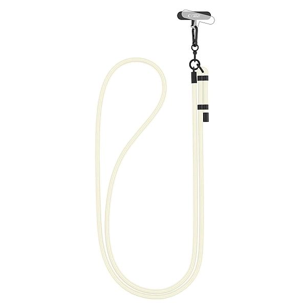 Tech-Protect C1S Rope Crossbody Strap Chalk/Black