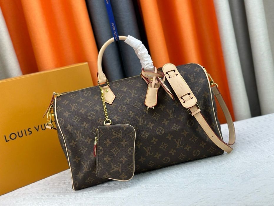 Louis Vuitton Keepall сумка унисекс мужская коричневая дорожная