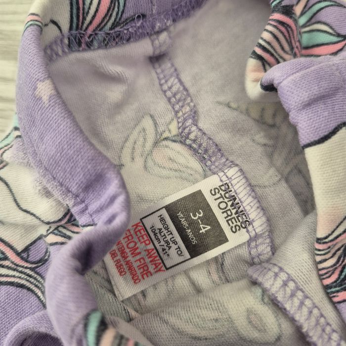 Piżamka dla dziewczynki, jednorożce, Dunnes Stores, r 104