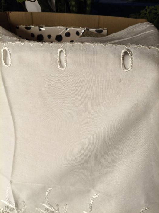 Bawełniane haftowane firanki 19