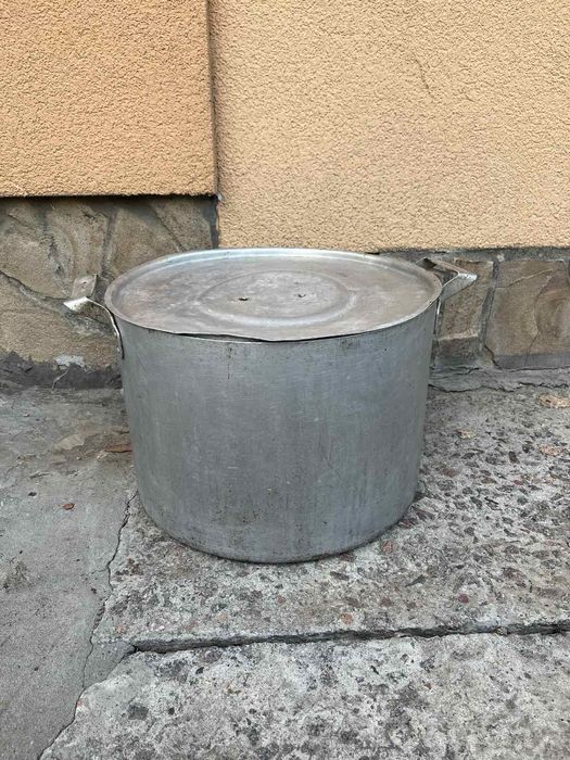 Кастрюля алюминиевая 25 л. Кастрюля 25 л