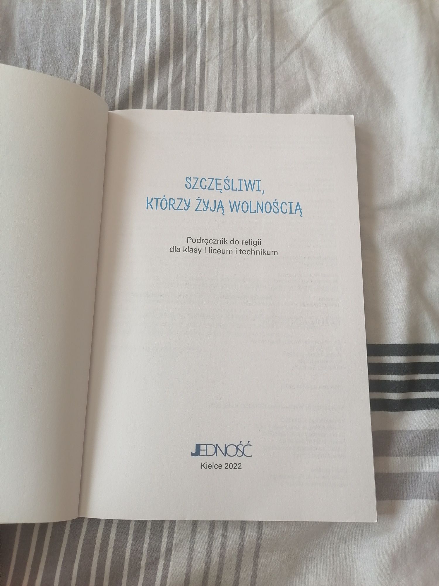 Podręcznik do Religi dla klasy 1 liceum i technikum