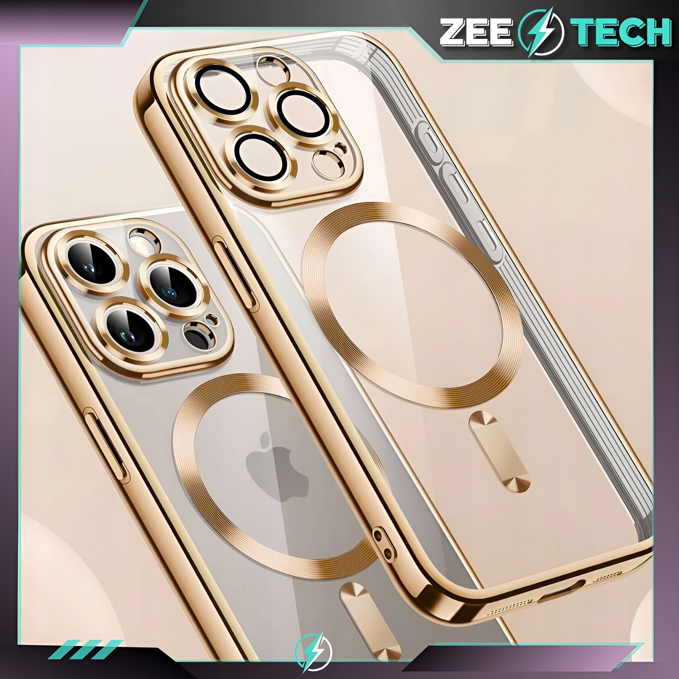 Etui Do Iphone 13 Pro Magsafe Case Pokrowiec Obudowa Osłona + Szkło