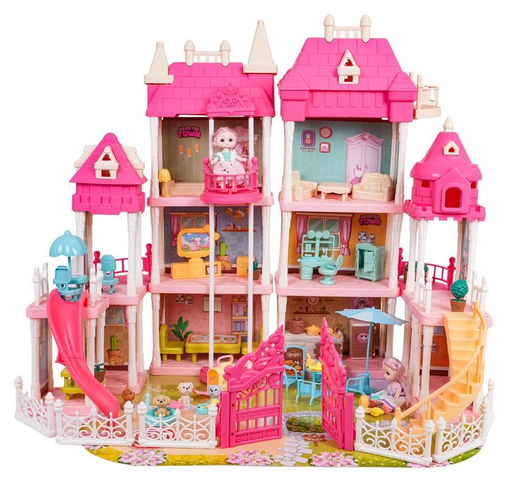 MEGA Domek dla Lalek + Akcesoria