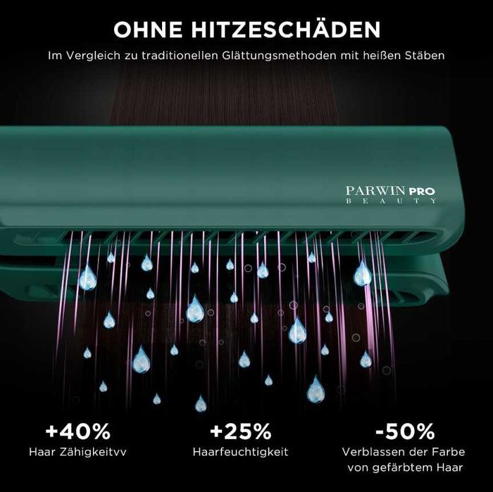 Prostownica na podczerwień 2w1,terapia jonowa PARWIN PRO BEAUTY