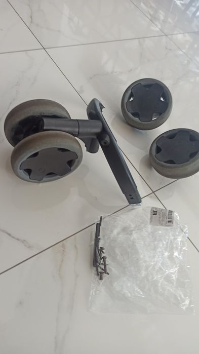 Oś przednie koło Quinny zapp flex obrotowe podwójne tylne koła do plus
