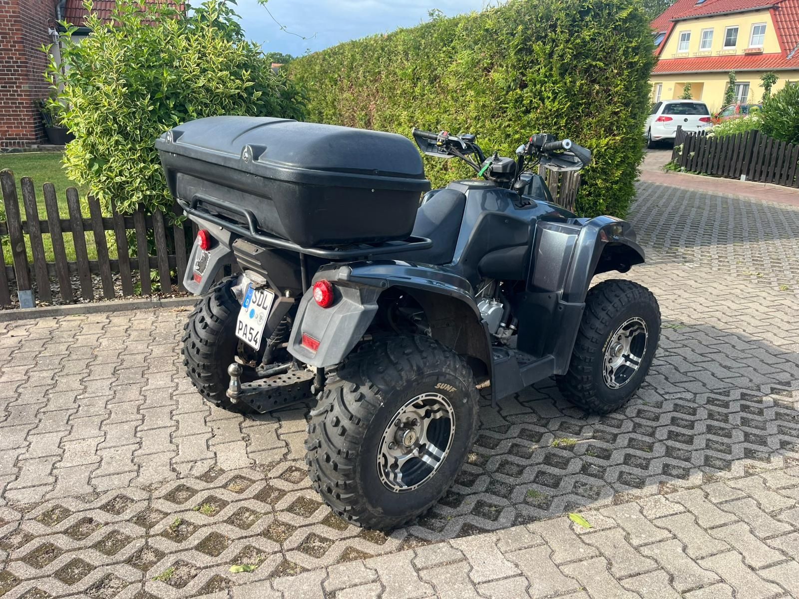 Quad Triton 400, 2014. Z Niemiec, bardzo ładny stan! Mala wada.
