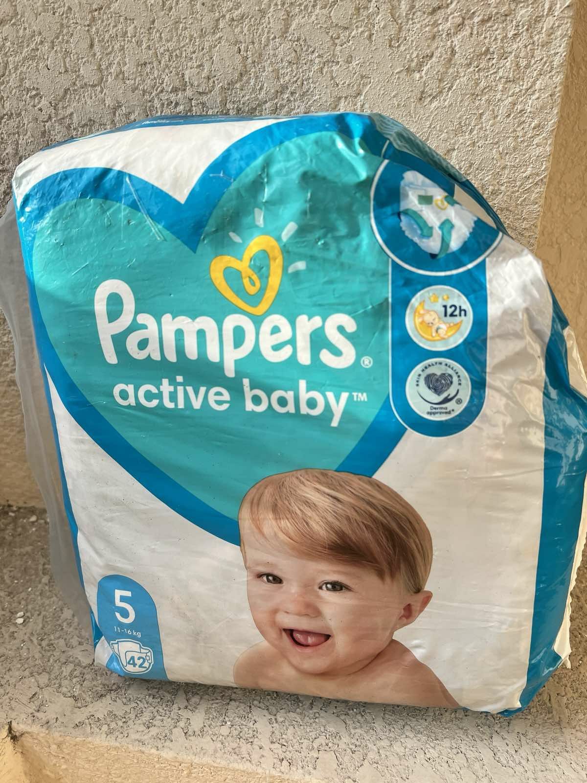 Подгузники Pampers  active baby dry 5 42 шт
