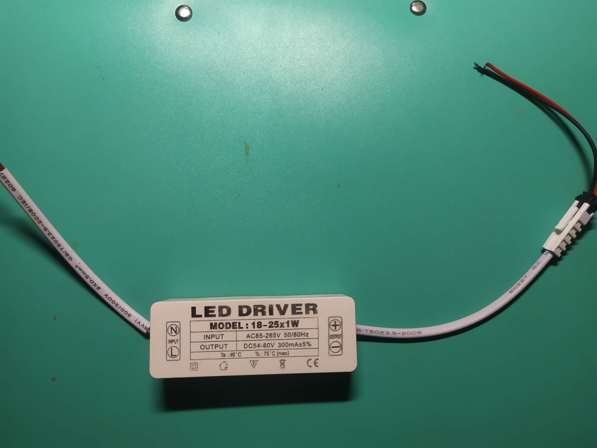 Блок питания для ЛЕД Ленты LED Driver 18-25Вт