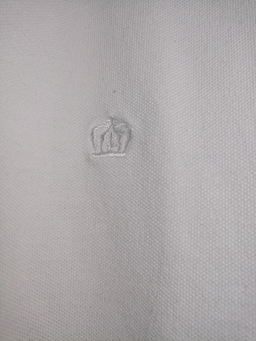 Firmowa koszulka polo biała męska rozmiar XXL