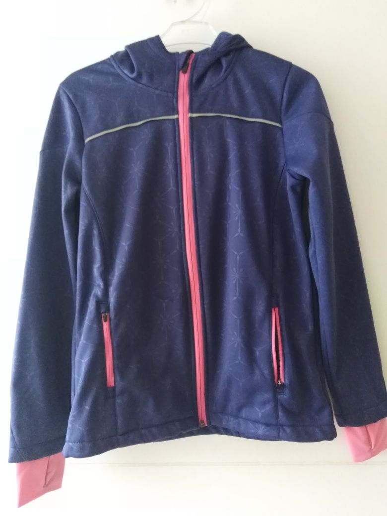 Dziewczęca kurtka softshell rozmiar 146/152