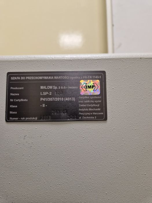 Sejf depozytowy Malow LSP-2