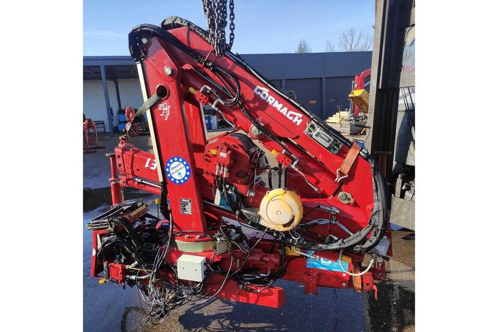 hds manipulator cormach 4000 radiowy hiab palfinger fassi na busa