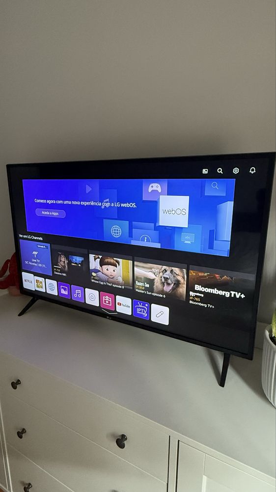 Smartv 4k TV LG 43''