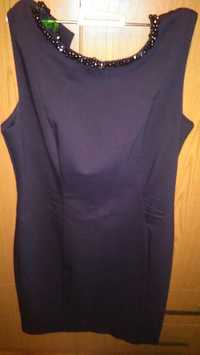 Vestido h&m cinza