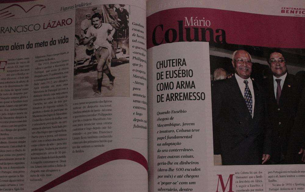 Livro: CENTENARIUM BENFICA (1904/2004), como novo