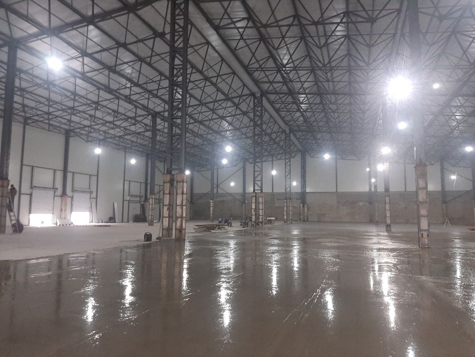 Промислова Бетонна Підлога під Ключ. Бетонні дороги.