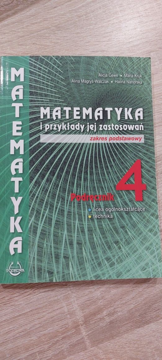 Matematyka I przykłady jej zastosowań 4