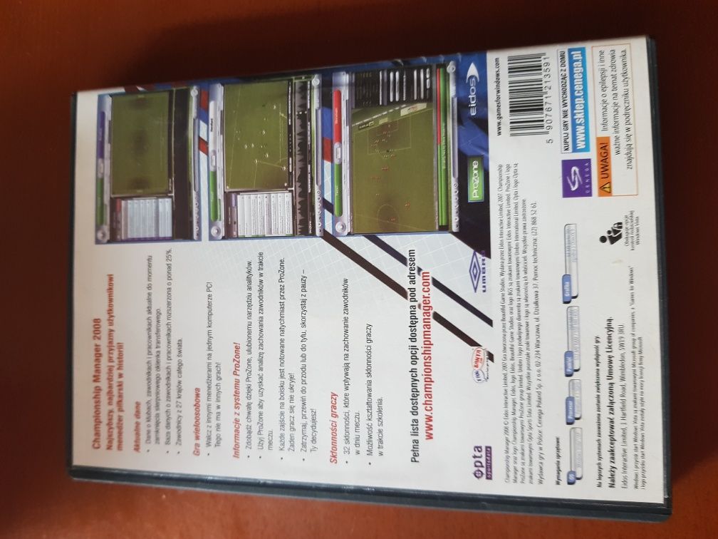 Gra Championship manager 2008 PC