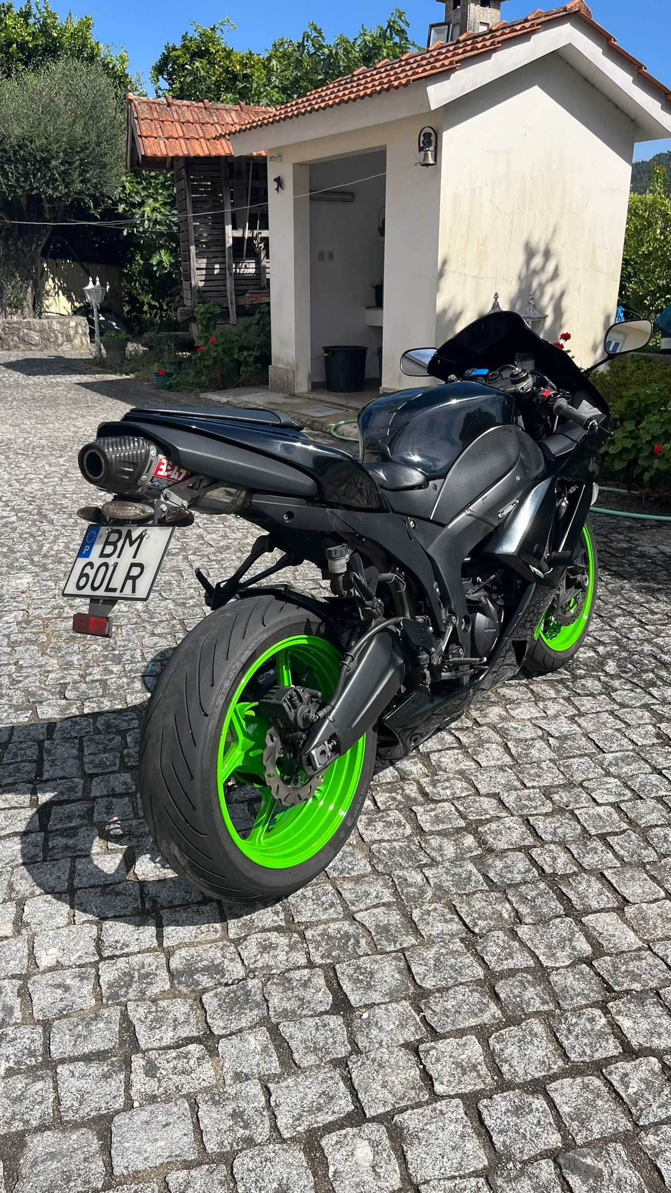 Kawasaki Ninja ZX6R 2008 25kw A2