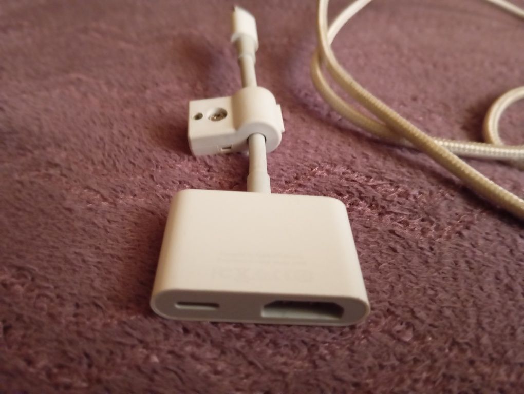 Lighning HDMI przejsciowka iphone